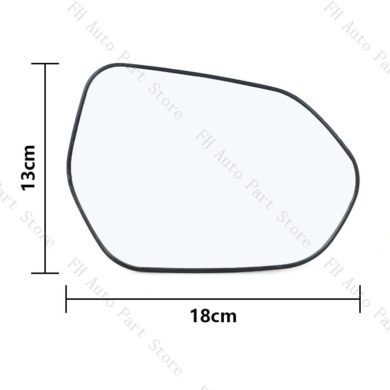 Car Exterior Rearview Mirror Heated Lens Wing Door Side Mirror Glass For Toyota Corolla