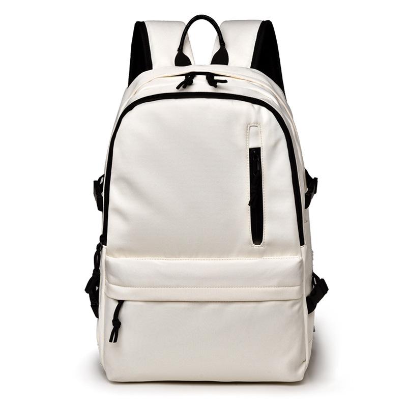 

New simple backpack female junior high school student schoolbag male large capacity travel bag casual backpack 30*17*45