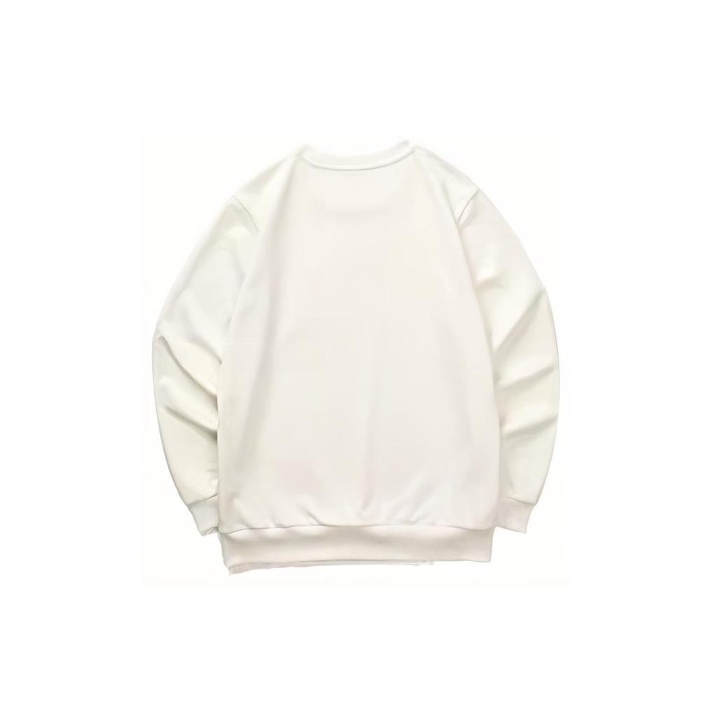 Skechers Solid Color Casual Hoodie Unisex hoodies Cotton-Candy-White L323U122-0074