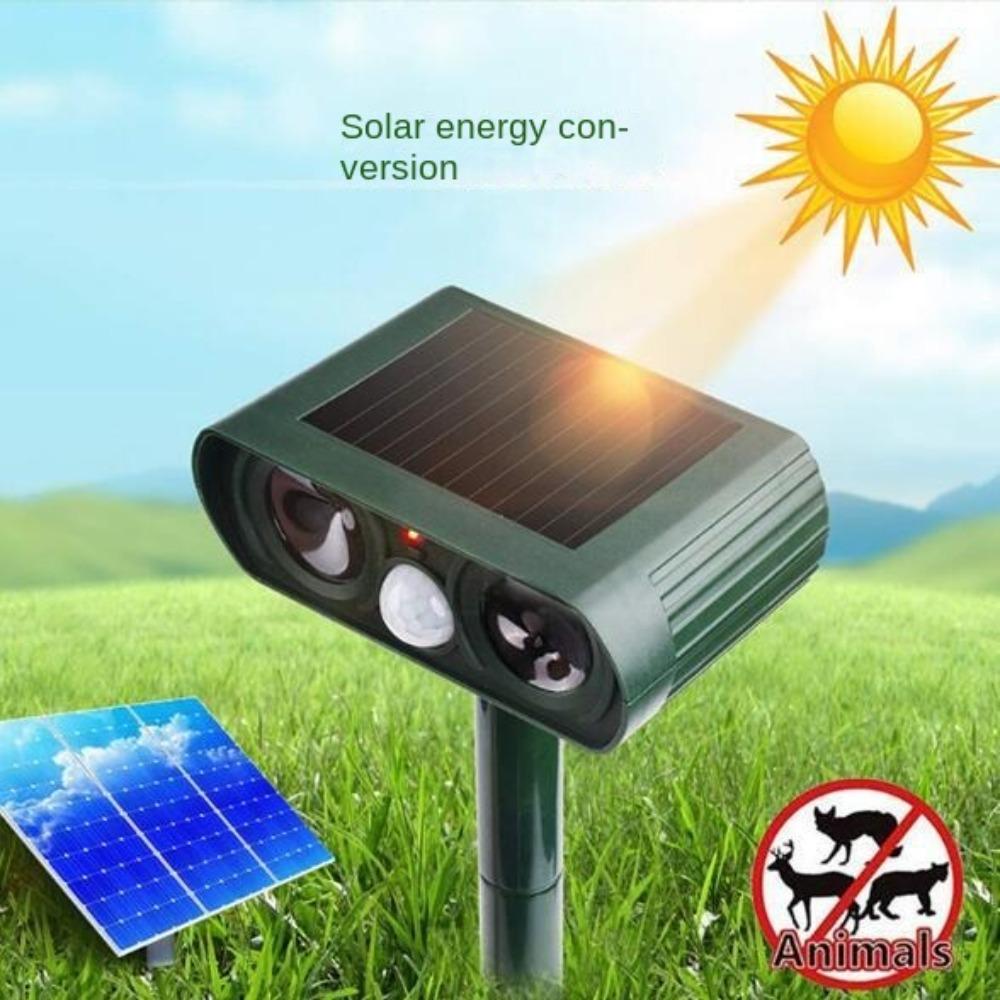Solar Dog Cat Deterrent Waterproof Pest Repeller New Infrared Cat Repeller Outdoor