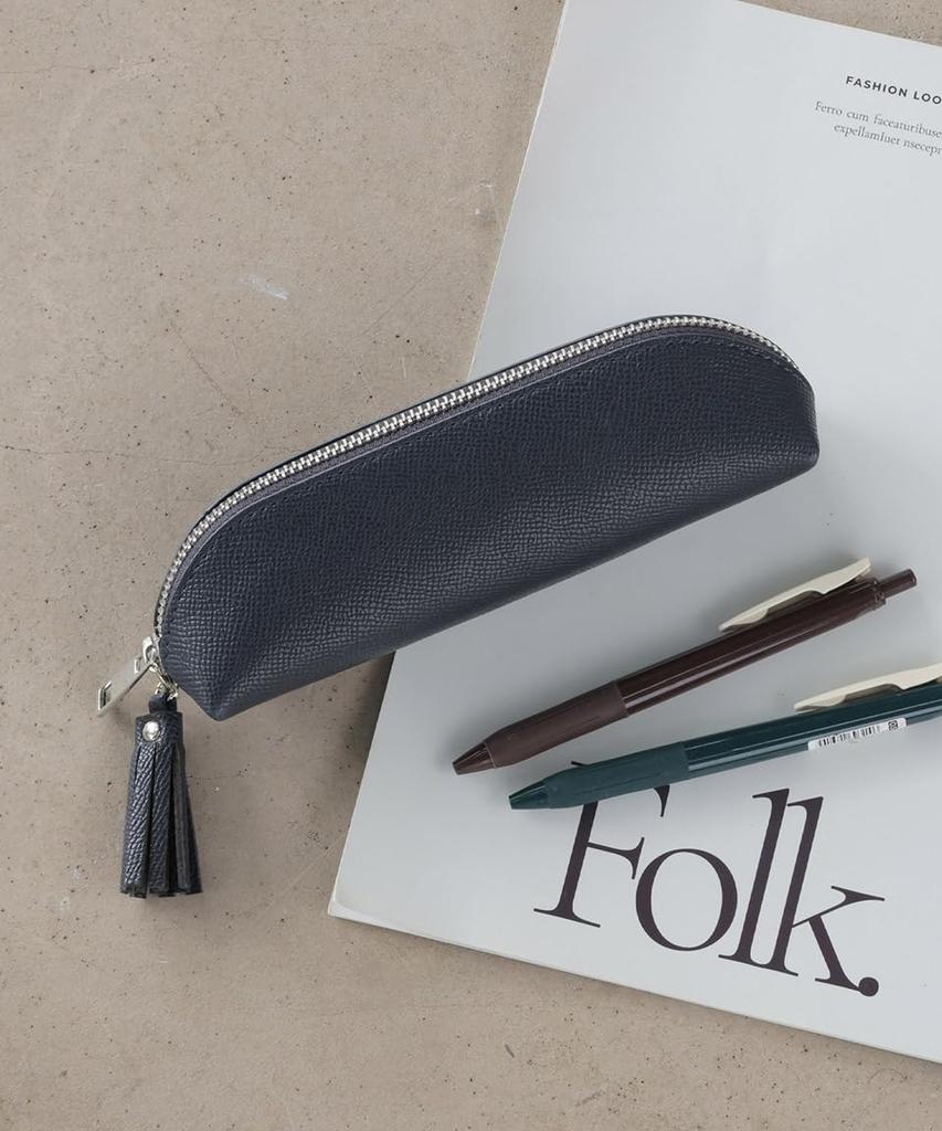 Marineblau Stift Stift Schreiben perfekt für und Ein tolles Geschenk für Männer und Produktetui, Etui, Schreibgerät, Schreibwaren, kompakt, klein, einfach, schlank, mit Reißverschluss,