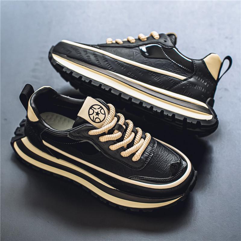 Fashion Platform Men's Sneakers Outdoor Good Quality Walking Shoes Men Athletic Shoes For Men On Office Vulcanized Sneakers Male