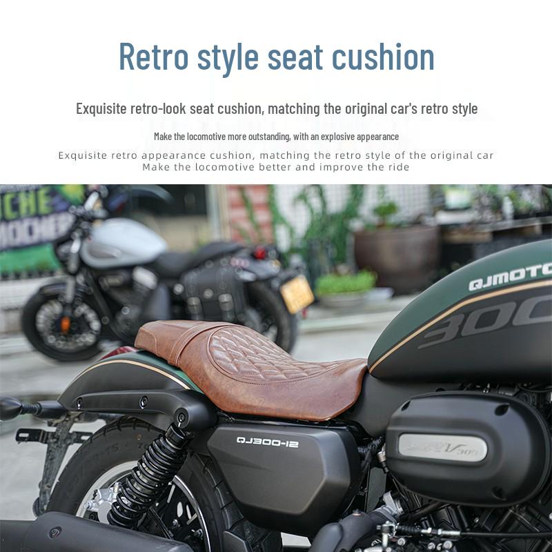 QJ Flash 300 Rozšířený sedák: Měkká, Zesílená a Pohodlná Úprava ve stylu housenky.