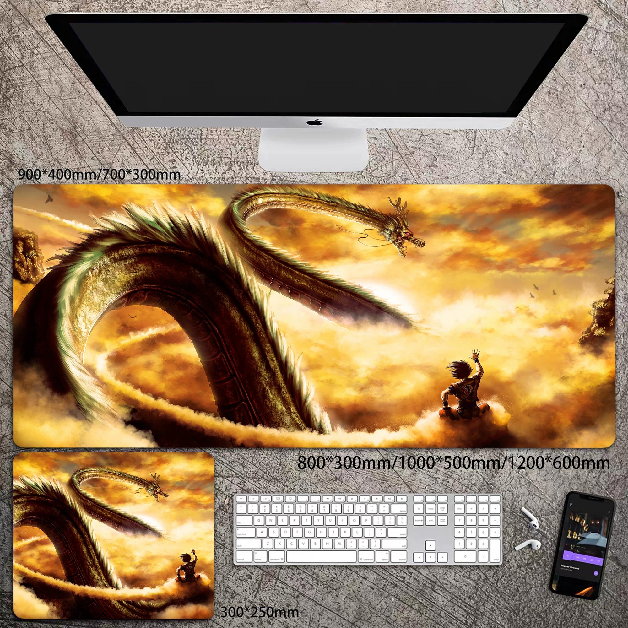 

Офисный кожаный коврик для мыши Высокое разрешение Печать Dragon Ball Настольный коврик Милый Сон Гоку Увеличенный Замок Края Утолщенный Коврик для Письменного Стола Компьютерного Стола Коврик для Клавиатуры 21x26cm