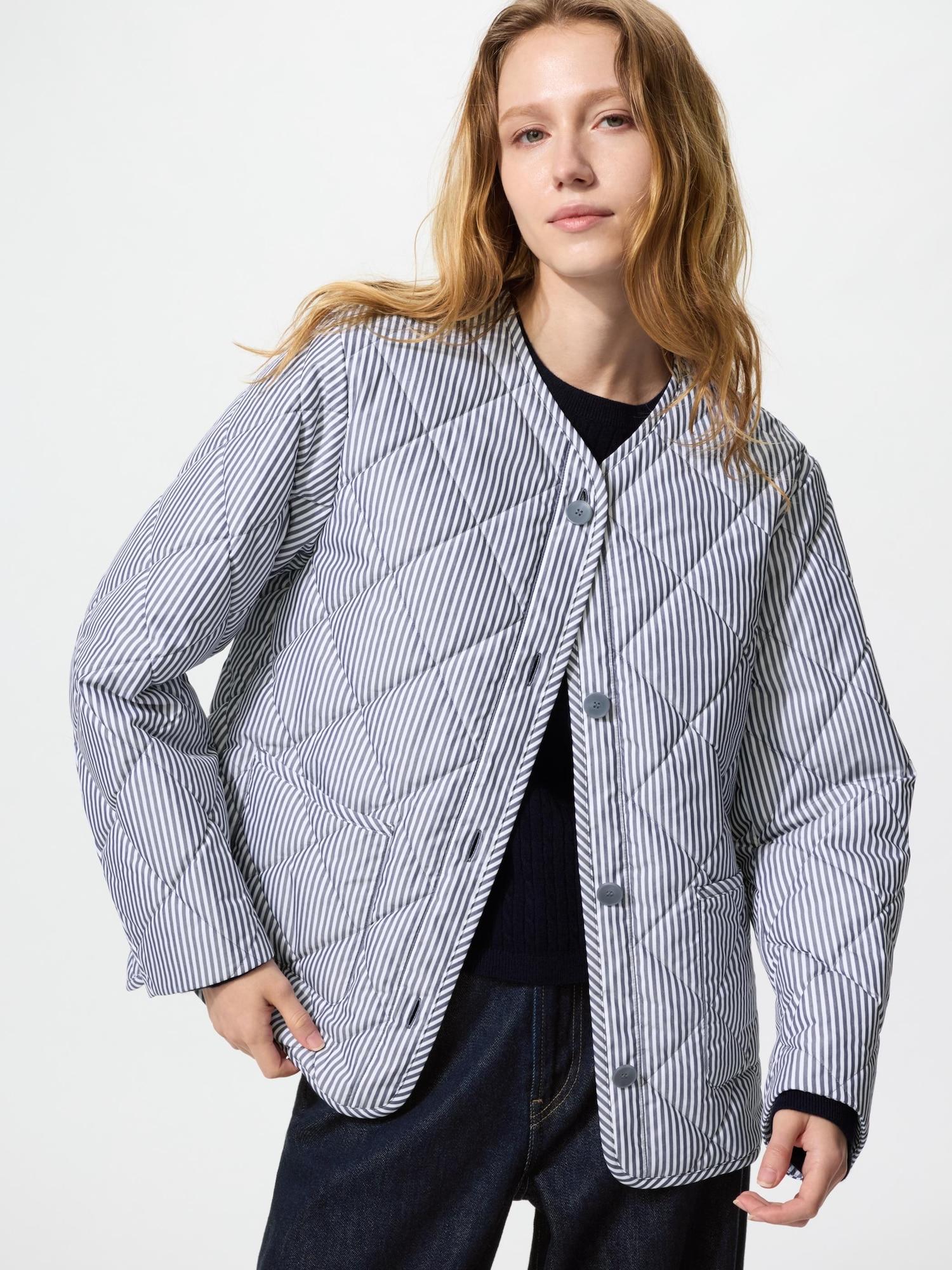 Куртка без воротника Uniqlo Japan Puff Tech 68 BLUE/S