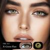 Freshlady Brown and Green Collection 14.0mm Colored Contact Lenses 1 Year Disposable for Daily Wear