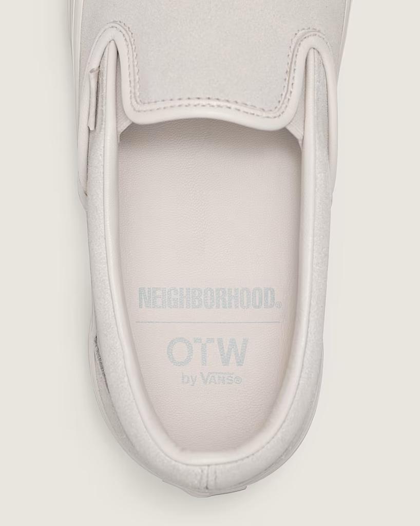 VN000EDG7VJ NEIGHBORHOOD A OTW by Vans Classic Slip-On 98 Natural (Men's)