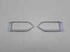 BRIGHTZ KF Front Side Air Conditioning Satin Silver Interior CX CX-5 Rings, 2-Piece [INT-ETC-143], Panel, KFEP, KF2P, KF5P, KFE, KF2, KF5, FP, 2P, 5P,