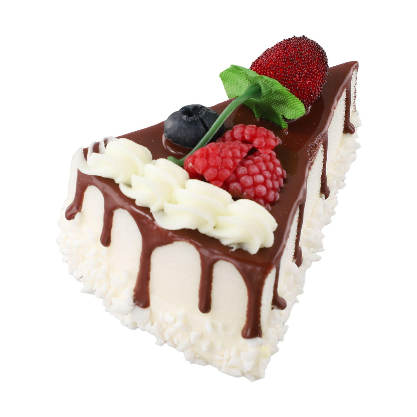 1X Simulation Cake Display Ornament Artificial Cakes Dessert Fake Food Bread Simulation Cake Model Decoration Photography Props