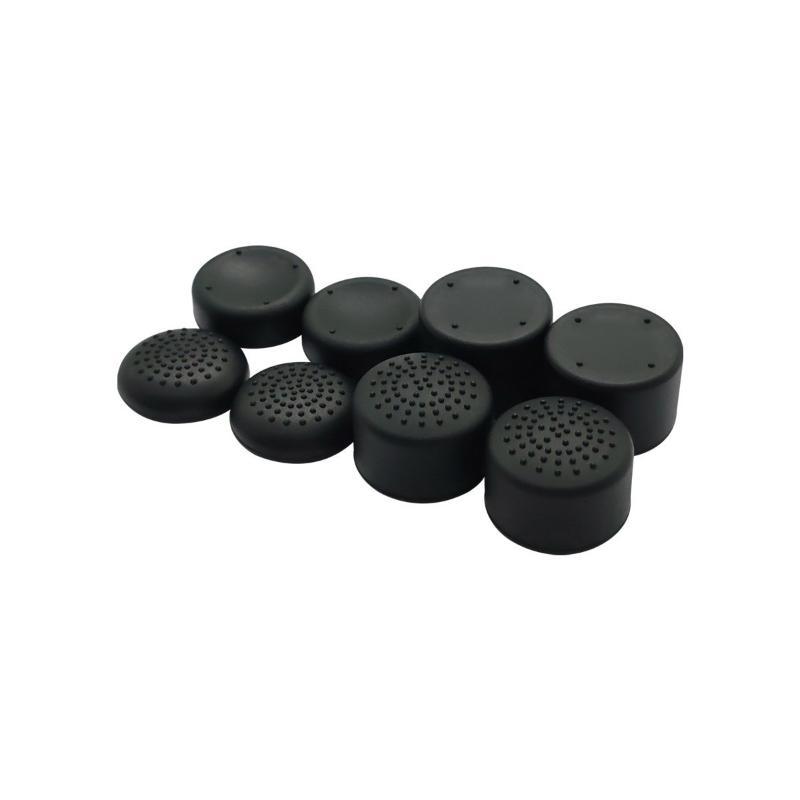 4/8Pcs Silicone Thumb Grip Caps Non Slip Textured Easy Install for All Gaming Controllers Family Party Gaming Use
