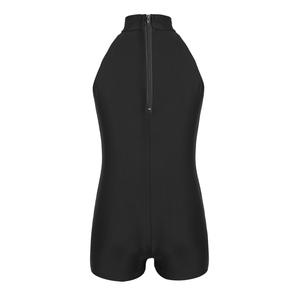 Leotardo De Ballet Para Mujer - Sin Mangas, Tejido De Nailon, Diseño Calado En Cintura, Color Gris Verde, Talla XL