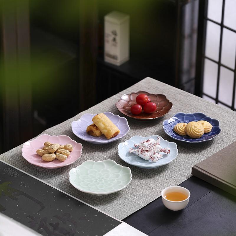 Minimalist Ceramic Tea Snack Plate