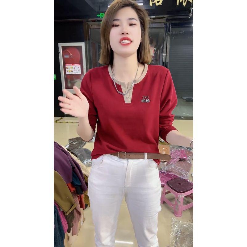 

Осенне-зимняя двухсторонняя терморубашка с V-образным вырезом, с подогревом и подкладкой Agate Red 4XL