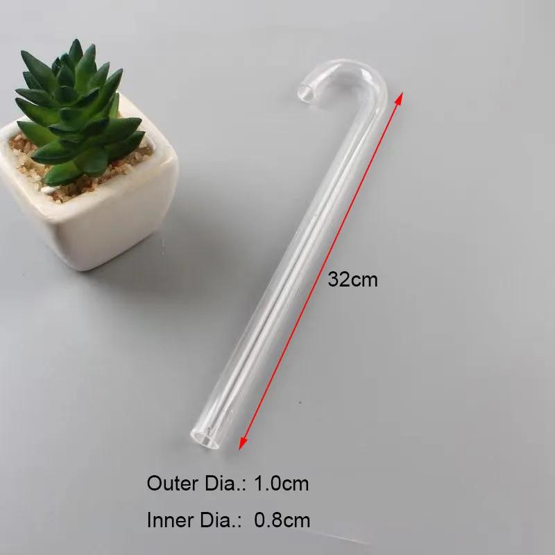 1pcs 8mm Acrylic Aquarium Connector Straight U Shape Tube Elbow Fish Tank Air Pump Air Tube Filter Connecting Accessories