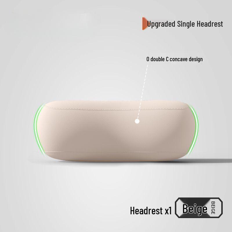 Thickened Car Headrest Lumbar Support and Neck Pillow for Driver