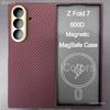 Magnetic MagSafe Case  for Samsung Galaxy Z Fold 7 W26 Aramid Carbon Fiber Cover Ultra-Thin Lightweight Armor Protective Cover
