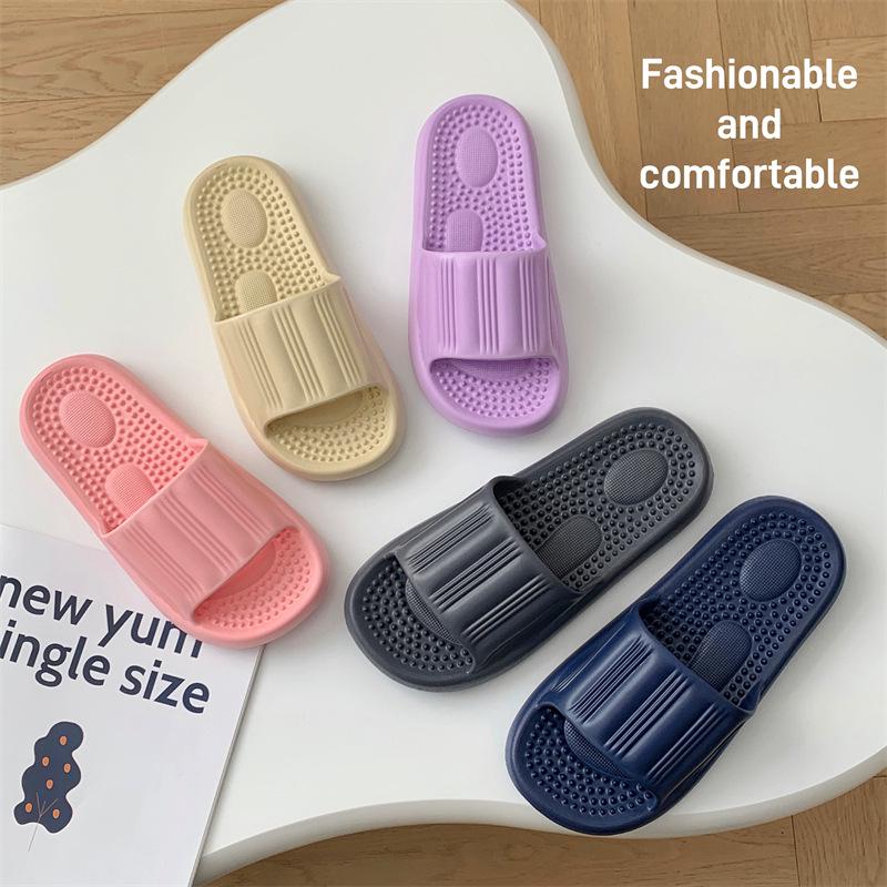 EVA Summer Slippers: Unisex Indoor/Outdoor Massage Flip-Flops with Thick, Ultra-Light Sole