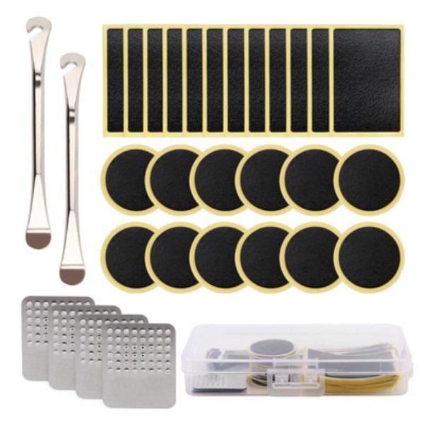 Bicycle Glue-free Tire Repair Piece, Tire Pry Rod Repair Set, Bicycle Quick Tool Set Box
