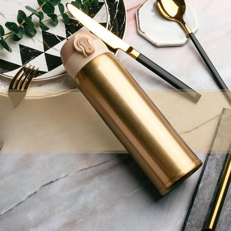 Bouncing Stainless Steel Insulated CupOutdoor Portable Cup