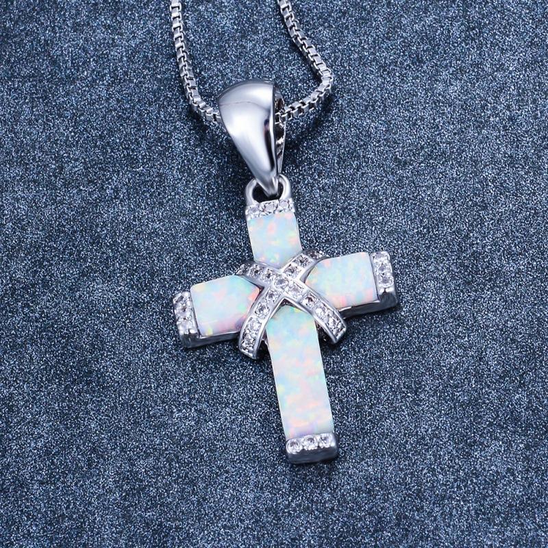 Cross Pendant Necklace Simple Personality Niche Elegant Versatile Necklace