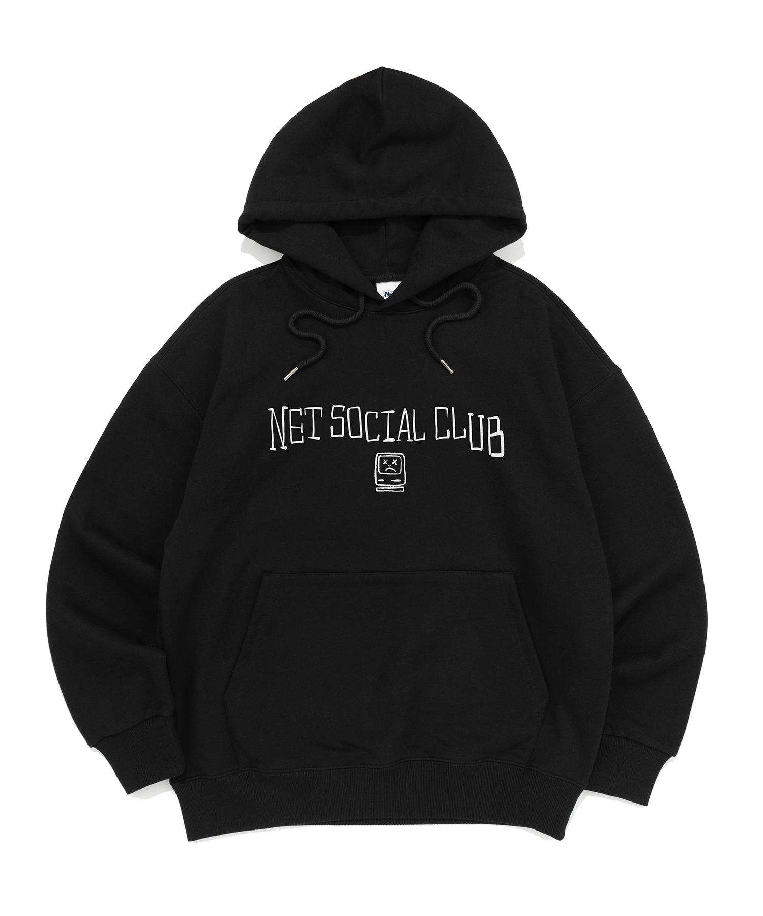 Худи с принтом Net Social Club Fatal Error (черный) Black/S