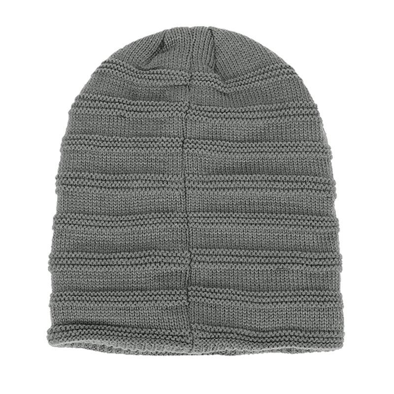New Unisex Fur Lined Beanie Hat Keep Warm Winter Hat Thick Soft Stretch Hat For Men And Women Fashion Winter Cap