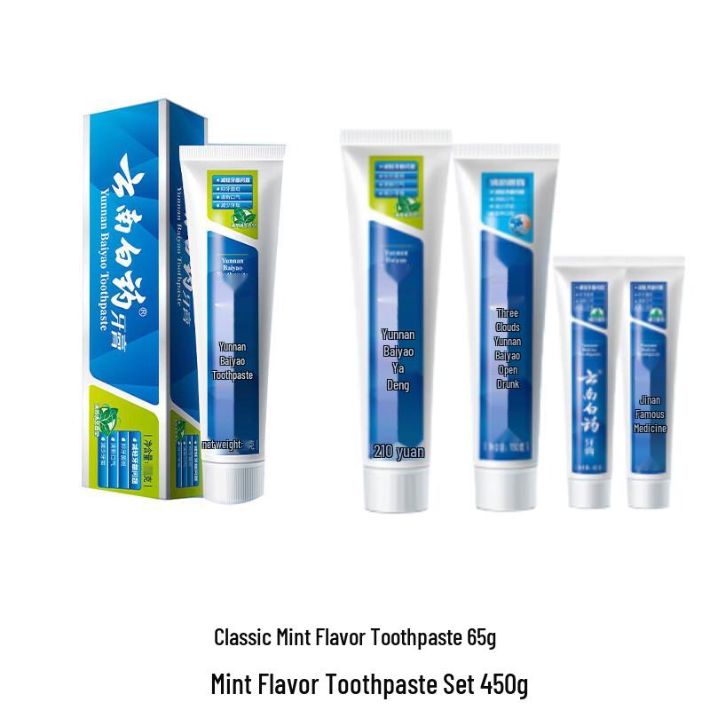 Yunnan Baiyao Classic Mint Toothpaste