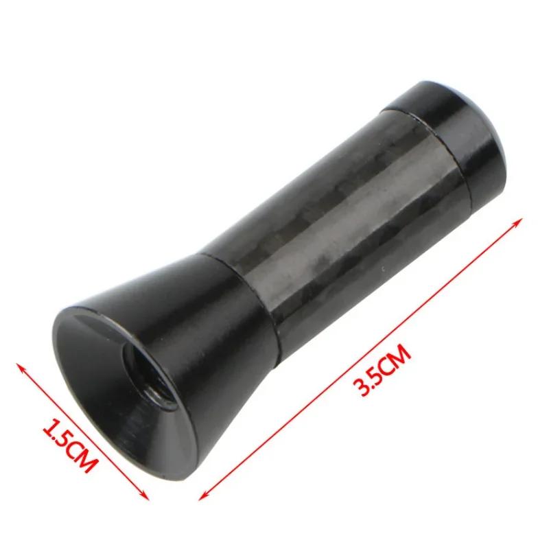 New Carbon Fibre Screw Metal Short Stubby Mast Antenna Roof Antenna Car Styling Signal Enhancement 3.5 Cm /8cm /12cm Car Parts
