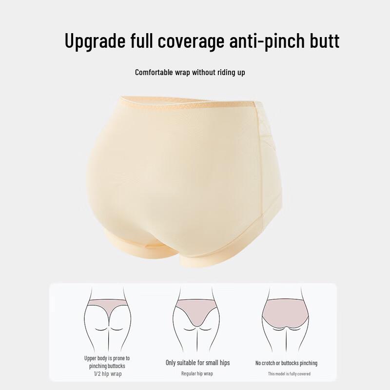 Ordifen Women's Cotton Lace Briefs 3-Pack