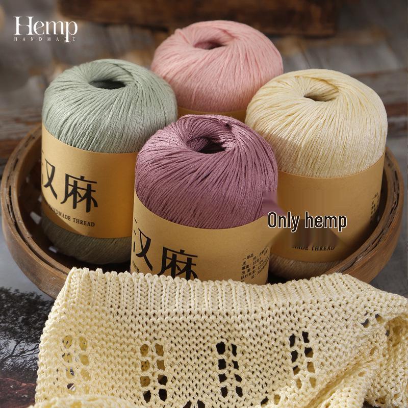Tencel Wool Linen Hemp Lace Yarn: Silk Cotton for Handmade Summer Knitting & Crochet Projects - Perfect for Scarves & Sweaters.