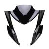 Motorcycle Front Upper Nose Headlight Fairing Cover Headlight Fairing Cowl Replacement for ER6N ER 6N 2012 2016 Black