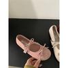 Evening wind shoes flat shoes ballet shoes French bow Mary Jane shoes early spring women's shoes with skirts soft-soled single shoes