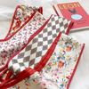 Multifunctional Flower Printed Hair Band Headwear Scarves 6.5cm*90cm