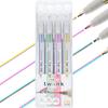 Sunstar Stationery Twink Line Set of S4540859 Water-Based Pen, 2-Color Pen, 4,