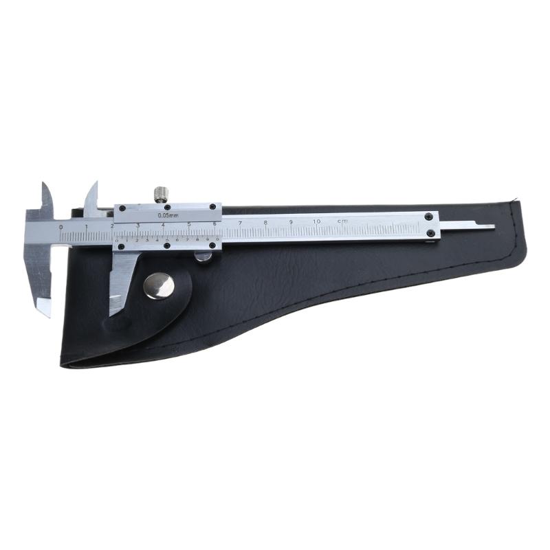 Vernier Caliper for Depth Thickness Measurements 0-150mm/0-6in Measuring Instruments Tools Woodworking Ruler Micrometer