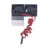 DC 5V RC Heat Sink High Velocity Fan Motor Radiator Fan Set for Traxxas Slash 4*4 VXL 110 RC Car
