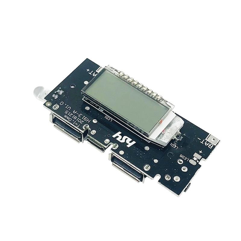 Dual USB 18650 Batterie Ladegerät Power Modul 5V 1A 2,1A Mobile Power Bank Zubehör für Telefon DIY LED LCD Modul Bord