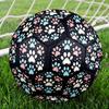 1pc Paw Prints Circle Size 5 Soccer Ball Professional Match Training Football Indoor &Outdoor Sports Ball Lightweight Durable m6552