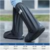 SPACEXPERT Waterproof High-Top Rain Shoe Covers