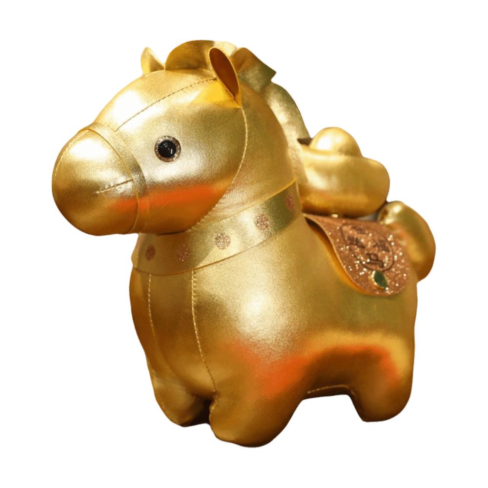 Decorative Material Horse Soft Filling Zodiac Design Zodiac Horse Decorative Wealth Symbol Wealth Horse Home Decor