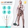 CAHAYA Microphone Stand, Straight Boom, 5.5kg Weight, 120cm-180cm Height Adjustable, 3230g Base, Iron Material, Smartphone Holder, Width Adjustable 14