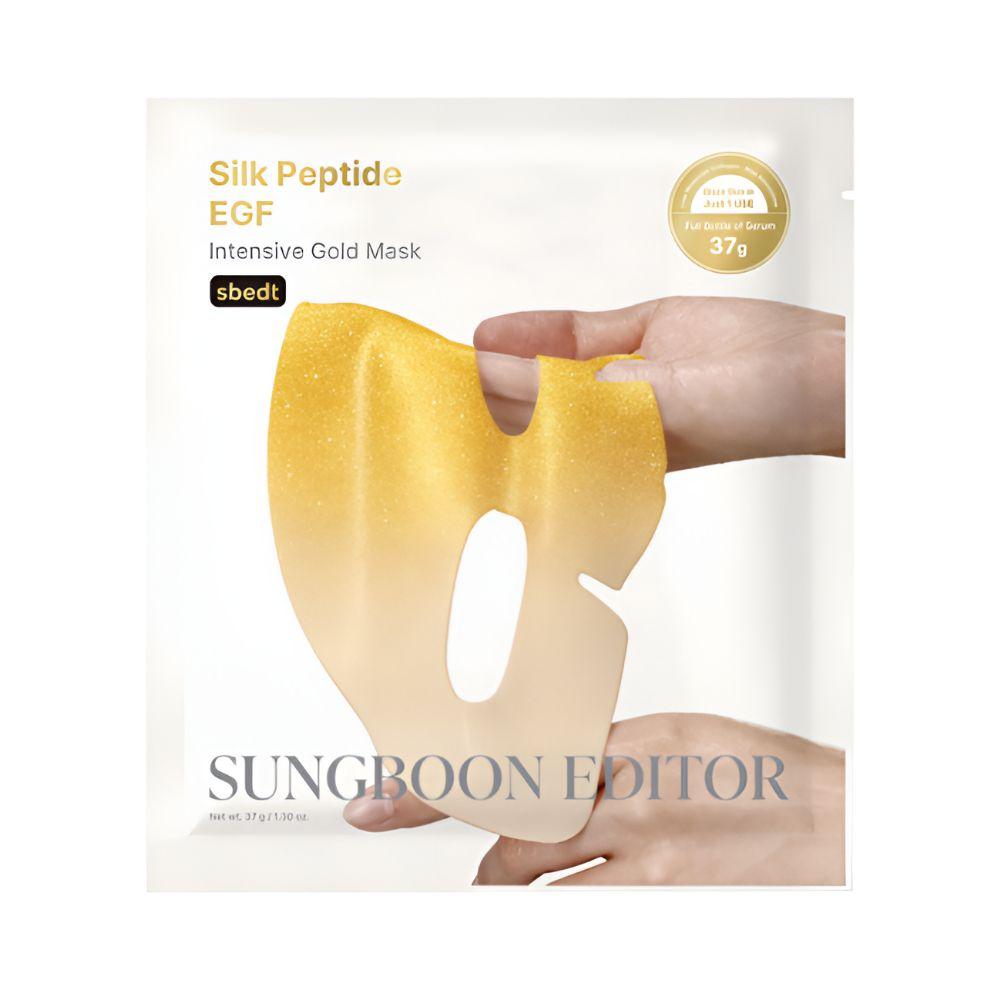 Sungboon Editor Silk Peptide Melting Thread Lifting Gel Mask Pack Firming Sheet Mask 4pcs