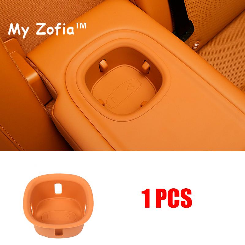 For Leapmotor C10 2024 2025 Car Center Console Wireless Charging silicone Pad Cup holder Integrated Mat Interior Accessories