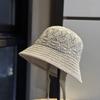 Korean-style fisherman hat for women, makes the face look smaller, breathable and versatile for summer, sun protection hat2026New hollow-out sun hat