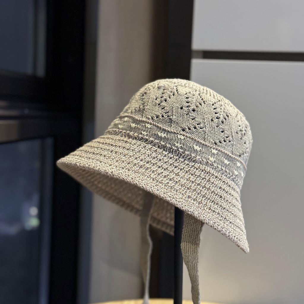 Korean-style fisherman hat for women, makes the face look smaller, breathable and versatile for summer, sun protection hat2026New hollow-out sun hat