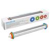 17-Inch Stainless Steel Rolling Pin Set with Adjustable Thickness and Dough Mat