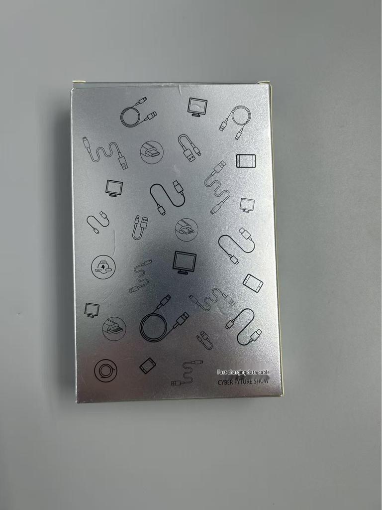 Retractable Dual-Head Fast Charging Cable for Apple & Huawei with Custom Logo