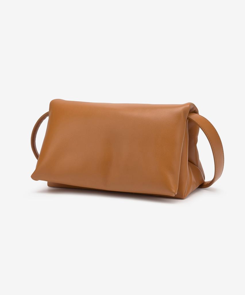 Marni Prisma Small Shoulder Bag - Biscuit / Sbmp0122Uop529800W78