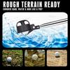 For Golf Water Pond Use Professional Auto Lock Ball Retriever Telescopic Stainless Shaft With Non Slip Rubber Handle
