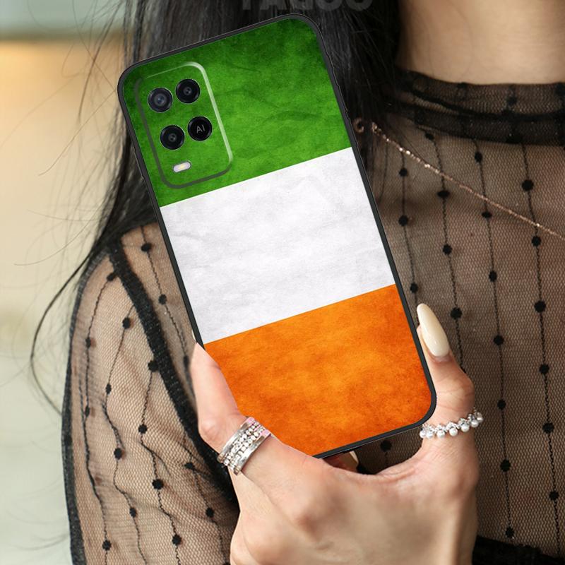 Irish Passport Ireland Flag Case For Oppo A16 A76 A96 A17 A18 A60 A80 A40 A38 A58 A78 A98 A94 A74 A54 A15 A57 A77 A5 Pro